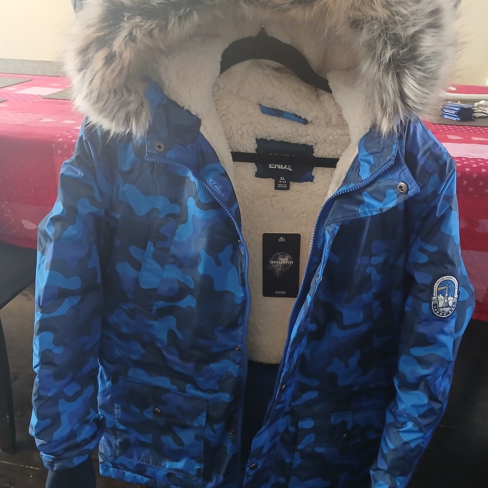 New With Tags. Lands' End Down Jacket.